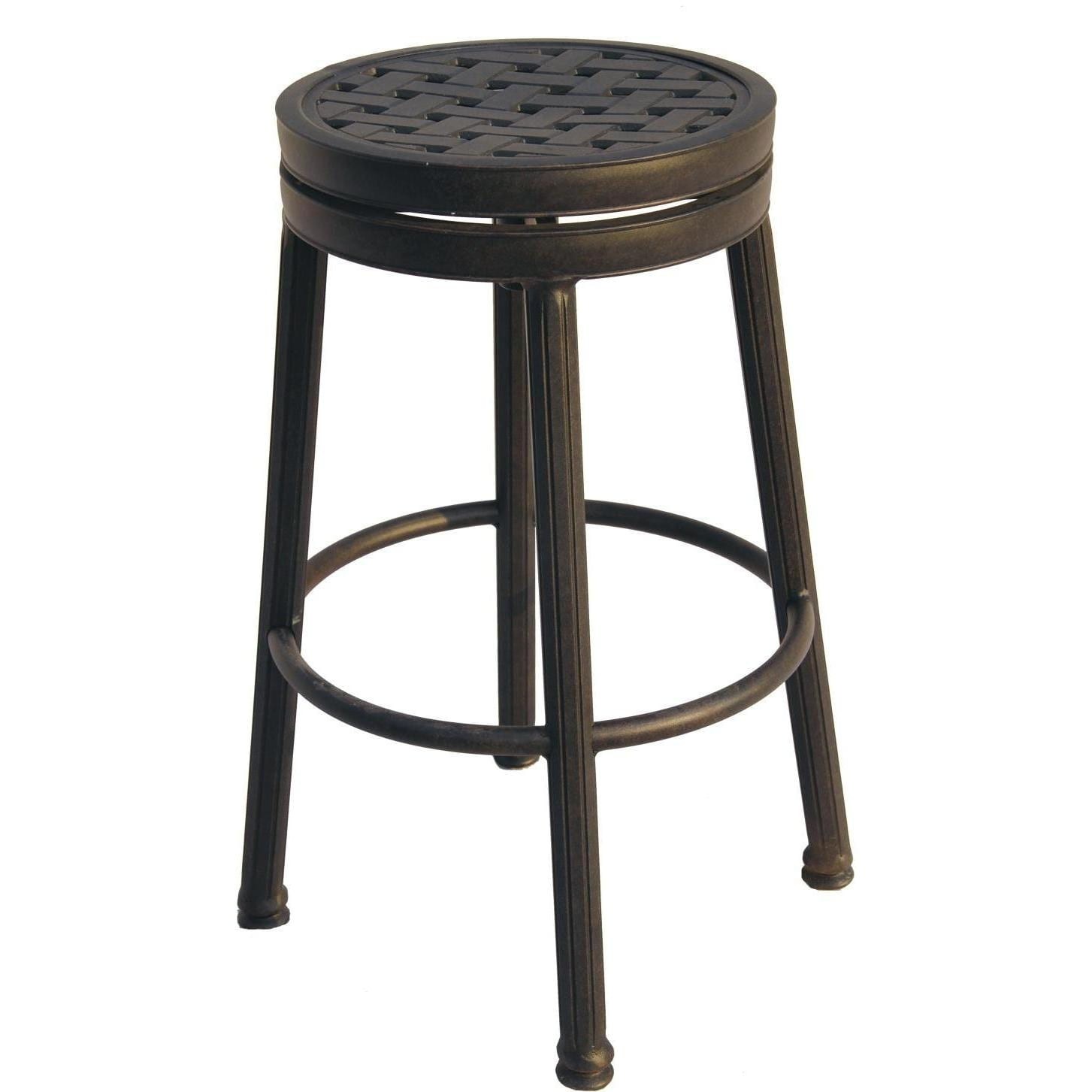 Best choice products outdoor cast aluminum on sale swivel bar stool