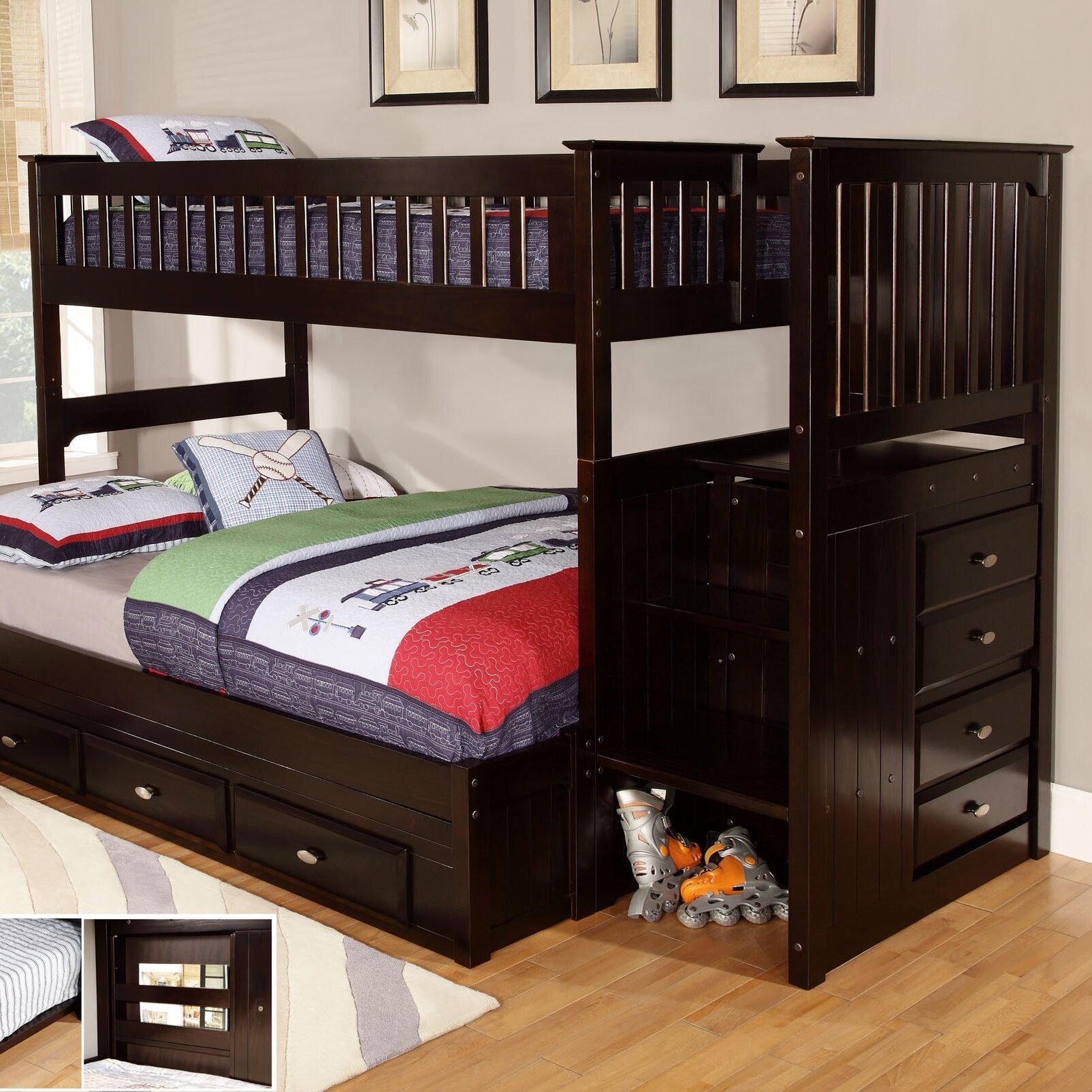 Discovery world furniture twin over full bunk bed