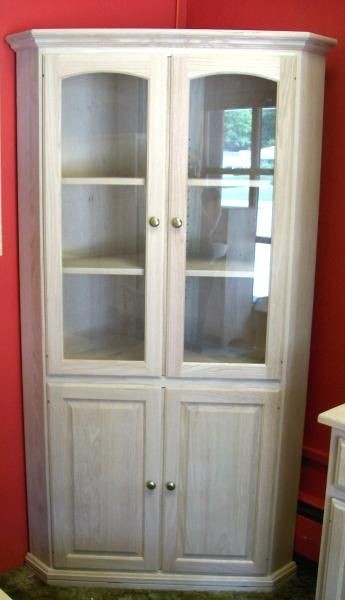 Free woodworking plans for corner china hutch