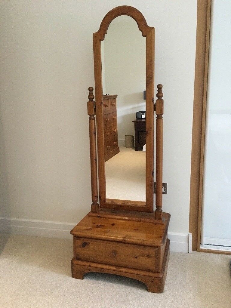 Full length dressing mirror with drawer in guildford