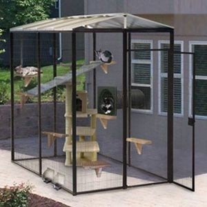 Image result for outdoor cat enclosures outdoor cat
