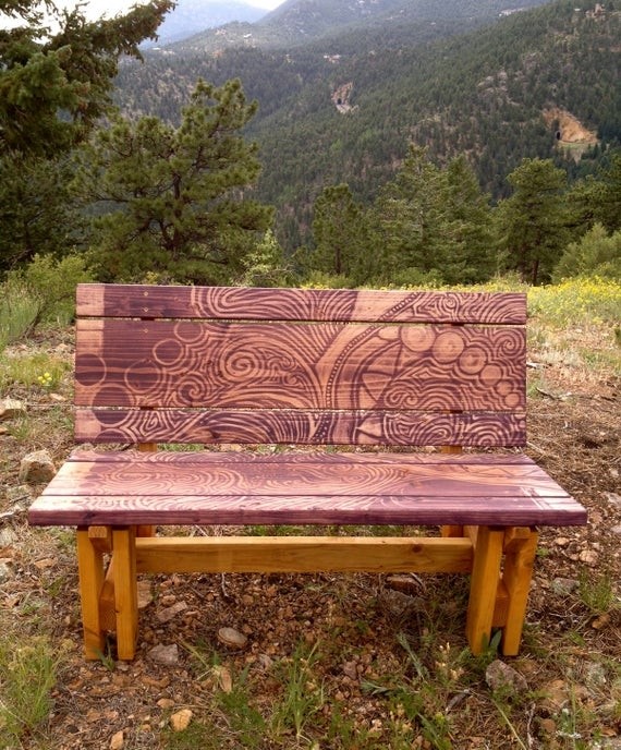 Hand Painted Bench Ideas On Foter