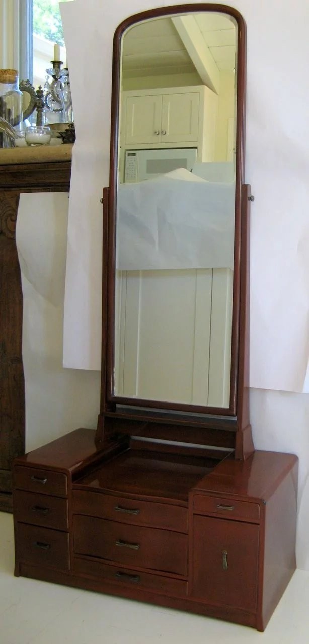 Mirror With Drawers - Foter