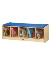 Kids wooden coat lockers with seats and cubbies 1