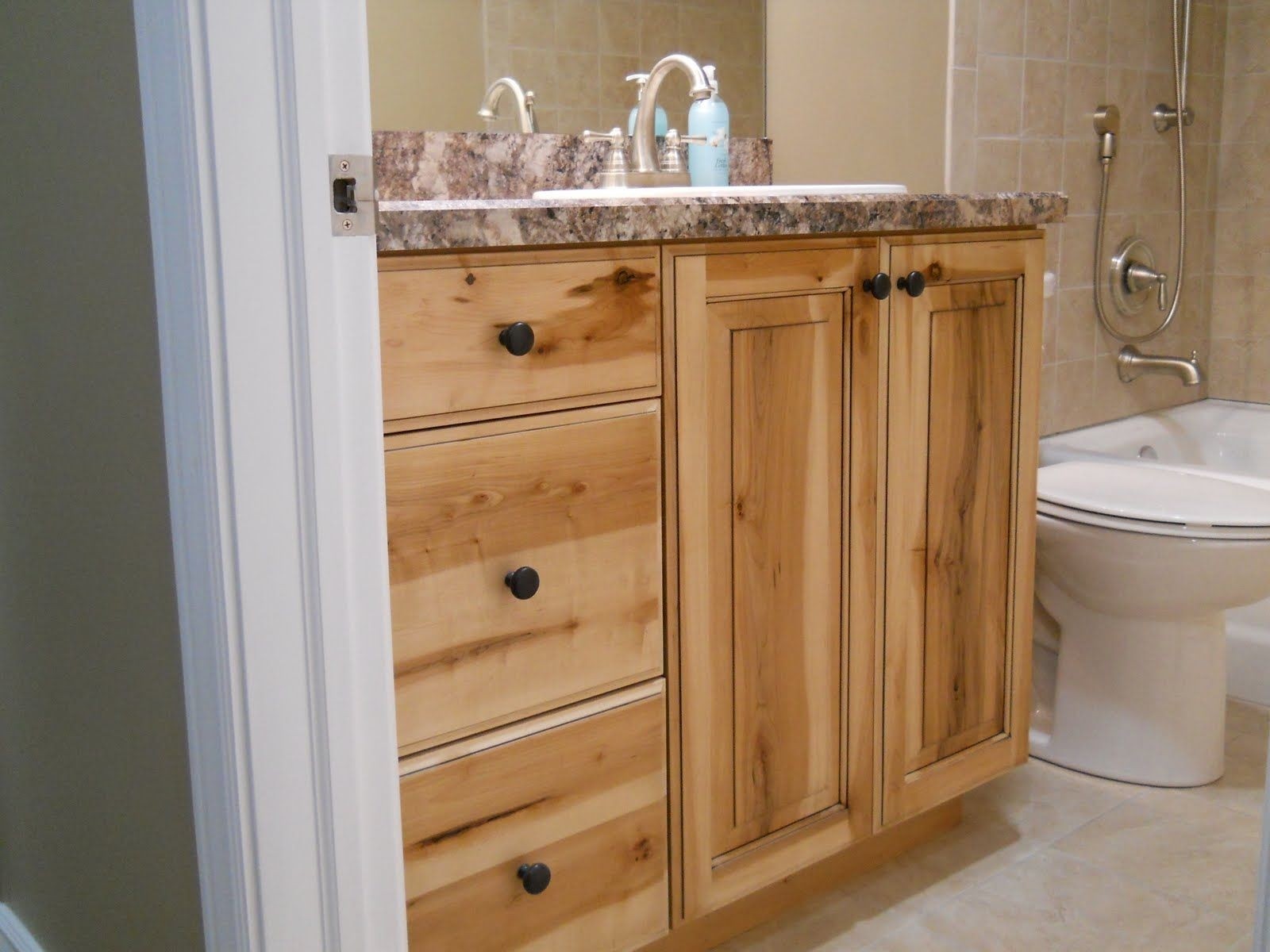 Knotty pine bathroom vanity home sweet home modern