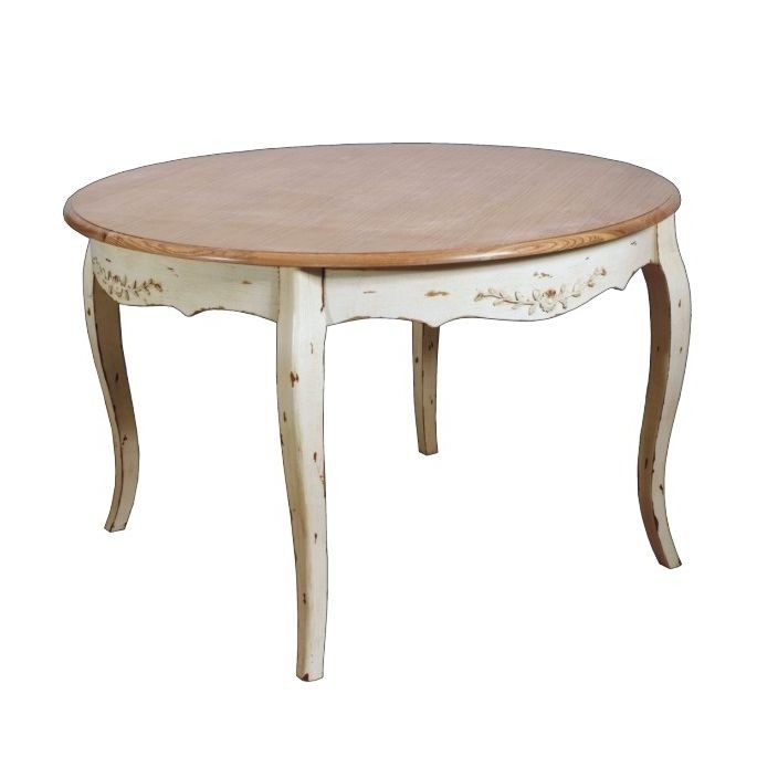 Notting hill round dinning table small french country