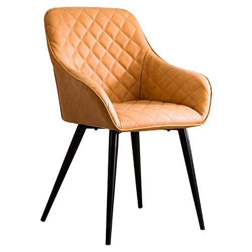 Ovios dining chairs accent chair set of 2 leather kitchen