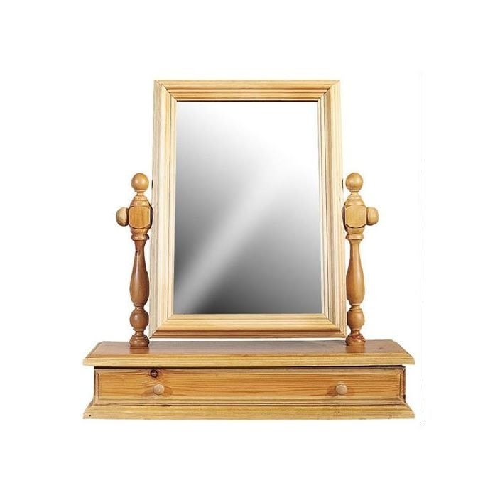 Swing dressing table mirror with drawer table mirrors