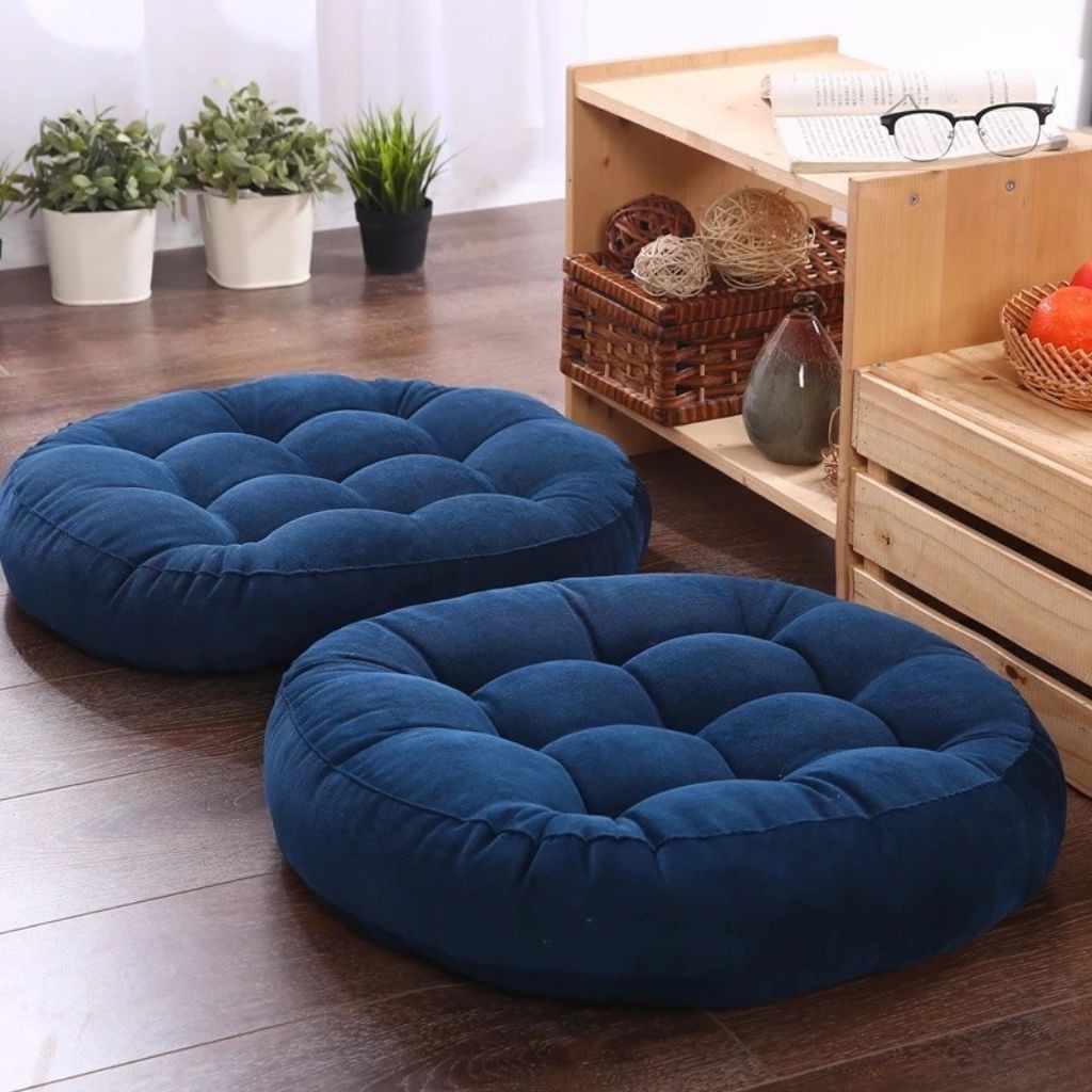 Thick tatami floor cushion pure cotton round square