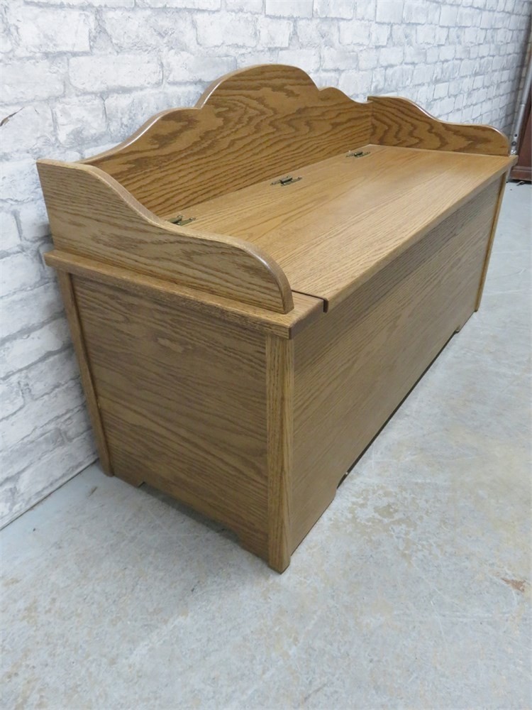Transitional design online auctions amish made oak