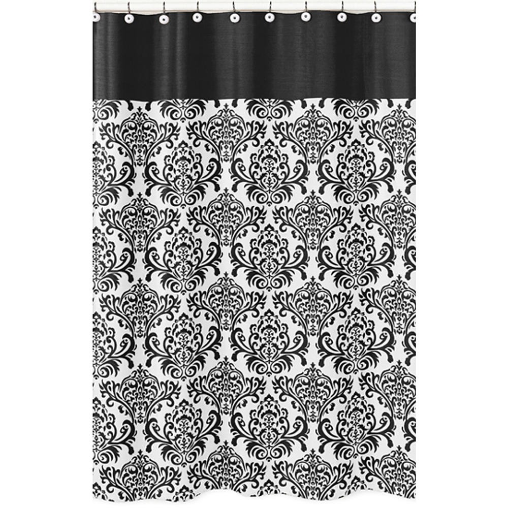 10 black and white checkered shower curtain styles