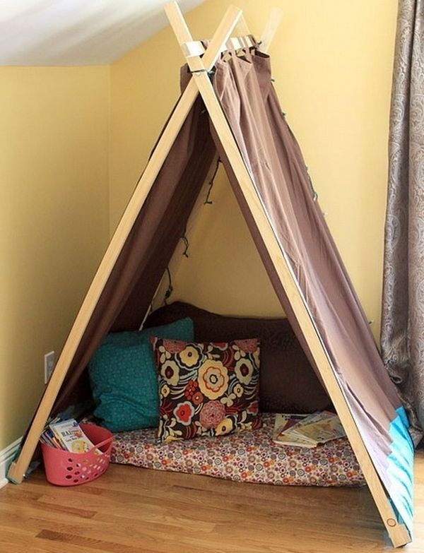 25 cool tent design ideas for kids room 1