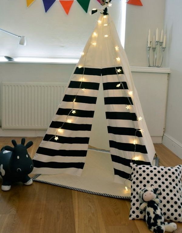 25 cool tent design ideas for kids room 10