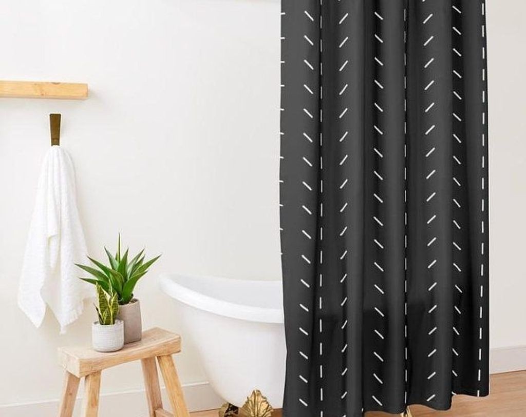 31 amazing black and white shower curtain for your 5