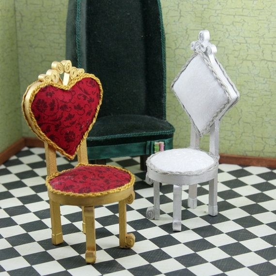 Alice in wonderland chair collection the mad hatters