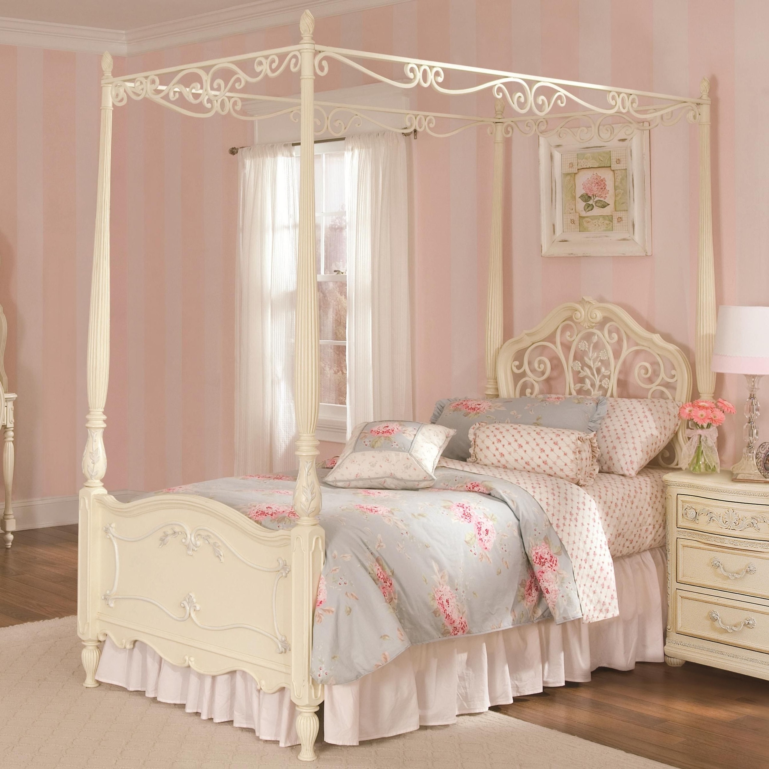 Amazing full size canopy bed girls bed canopy bedroom