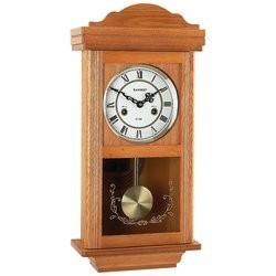 Amazon com kassel 15 day oak wall clock home kitchen