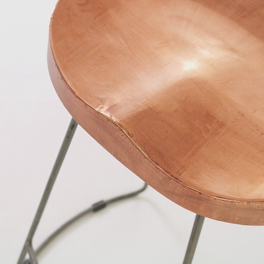 Arlo copper bar stool copper bar stools copper bar bar