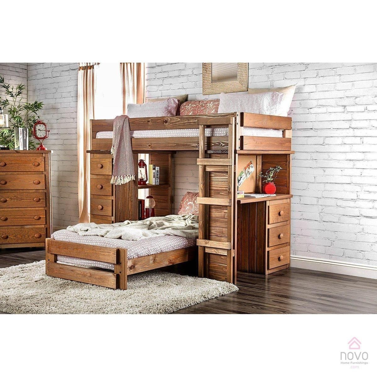 Beckford twin twin student loft bed novo home furnishings