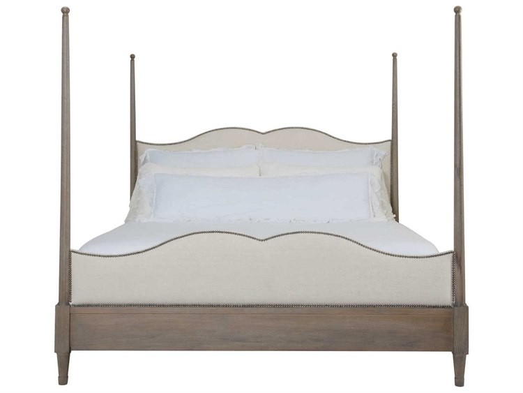 Bernhardt auberge weathered oak king poster bed in 2020