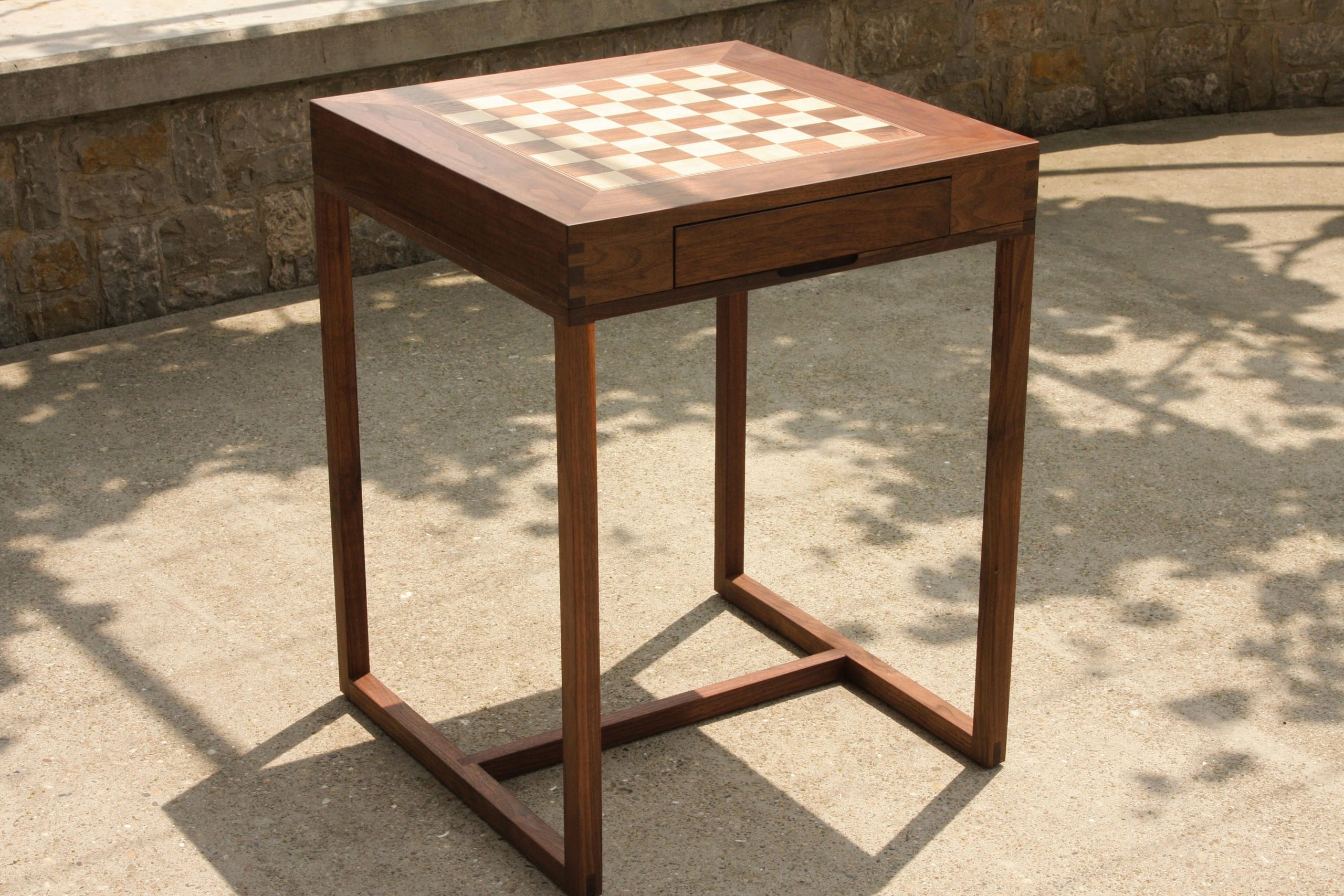 Chess table with drawer 2 etsy in 2020 chess table