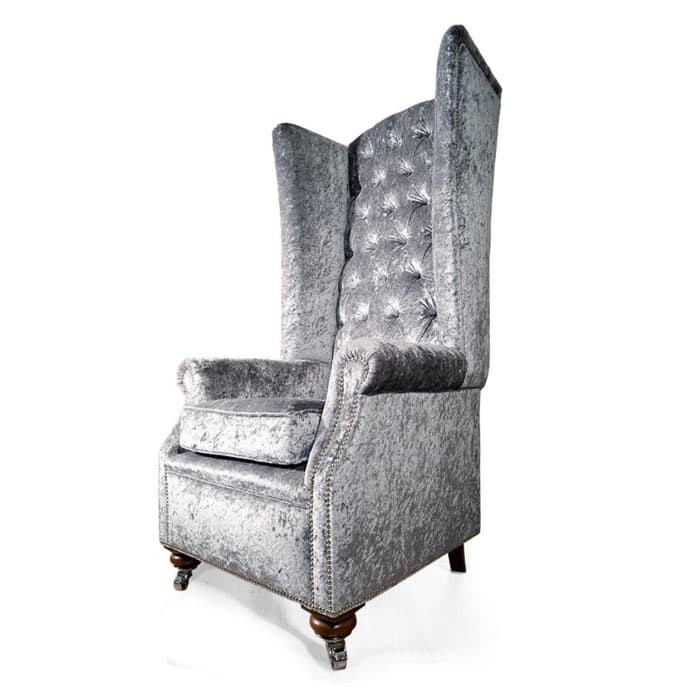 Chesterfield wing back chairs handmade in our lancashire