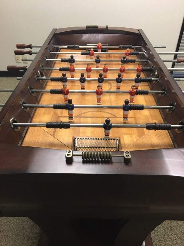 Costco solid wood foosball table sell fast for sale in