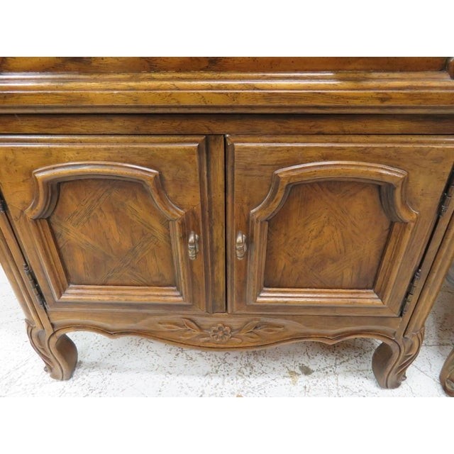 Drexel french style walnut nightstands a pair chairish