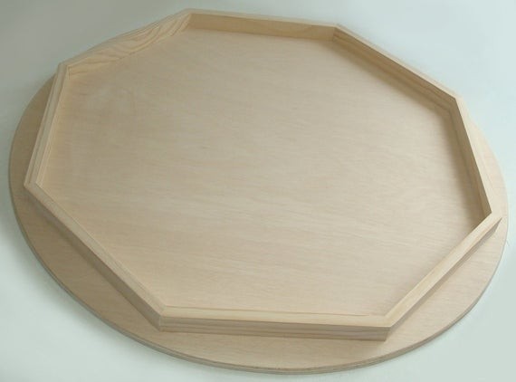 Extra large 36 inch handmade round raw by goodstuffhandmade