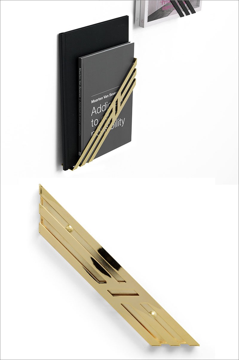 Frederik roije have designed a wall mounted magazine