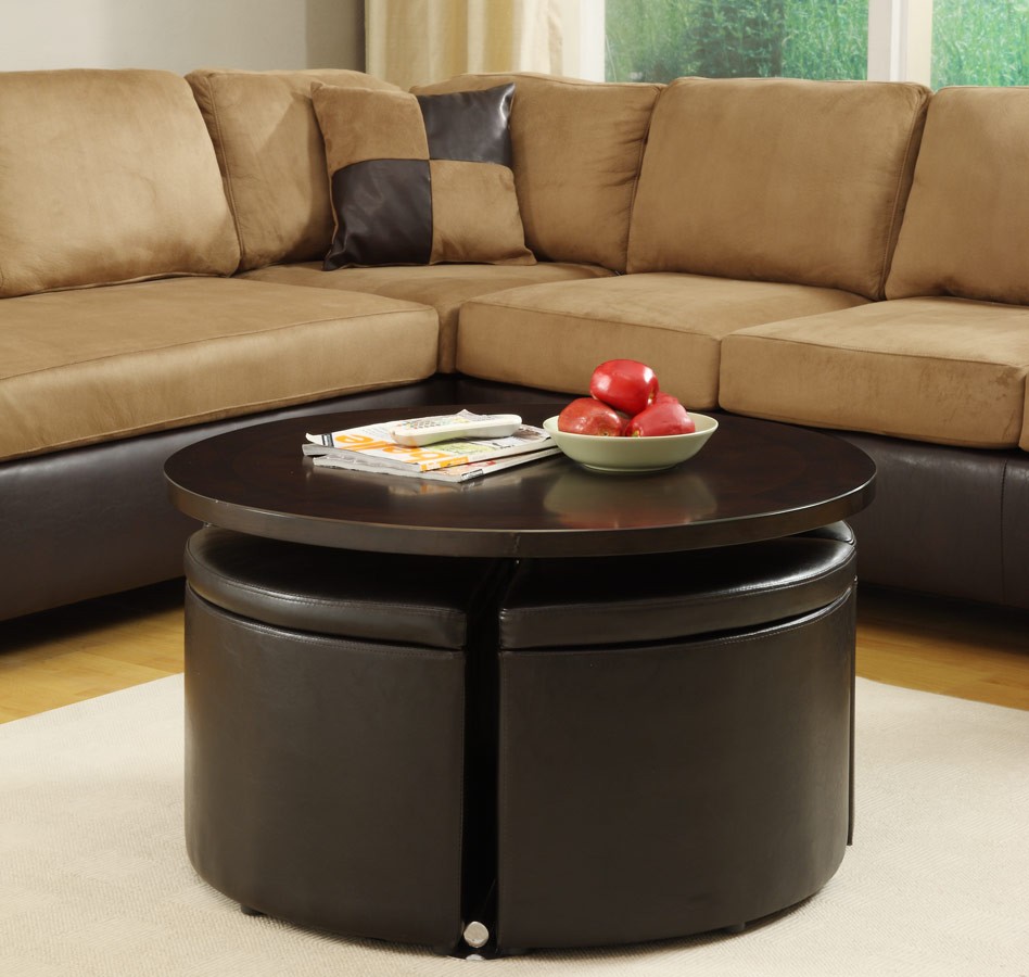 Get a compact and multi functional living room space by