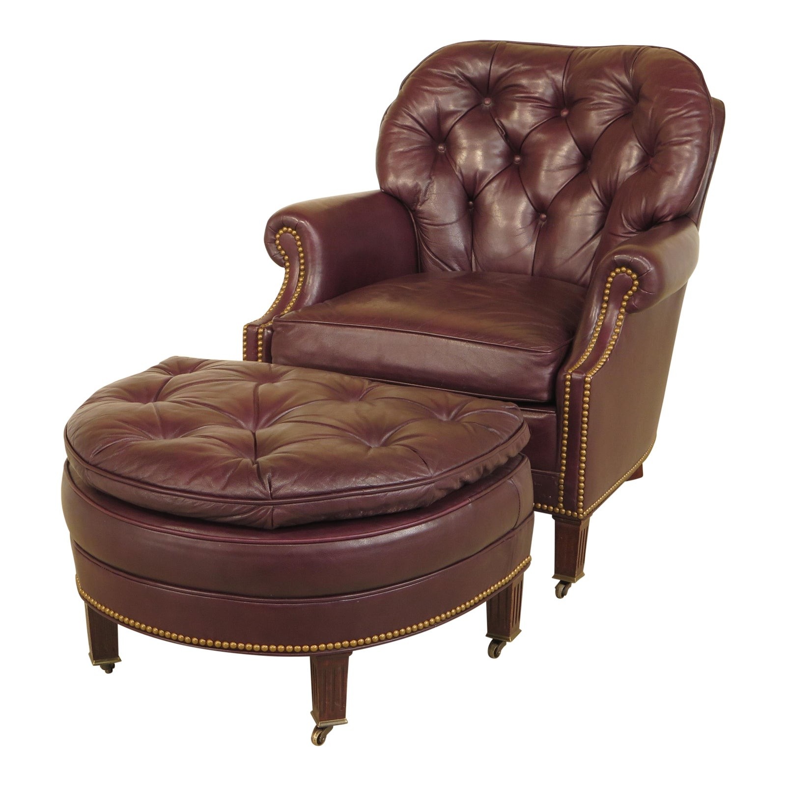 Leather Chairs And Ottomans Ideas On Foter 5025