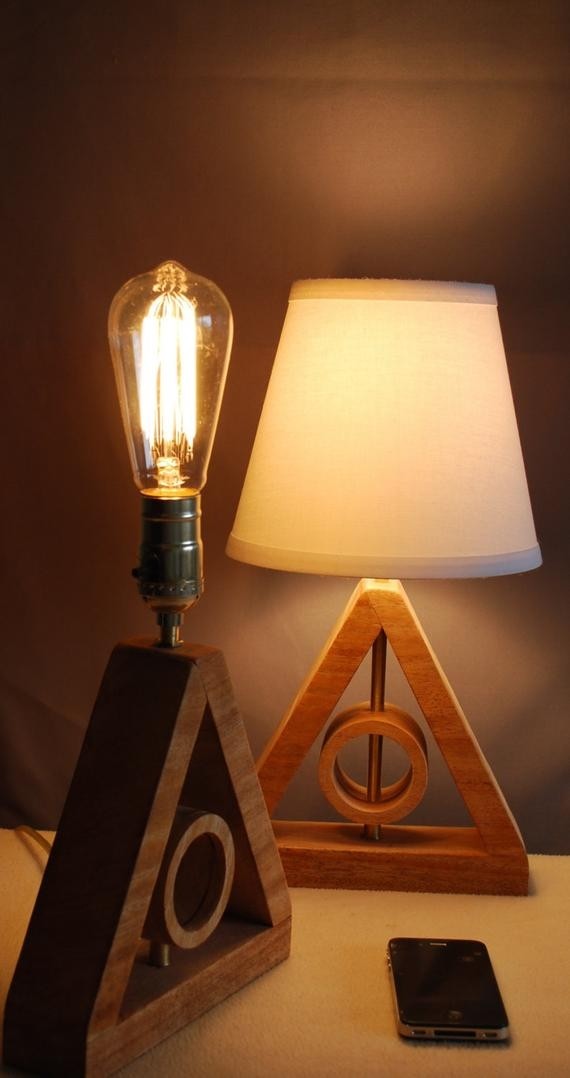 Harry potter deathly hallows mini table lamp harry potter