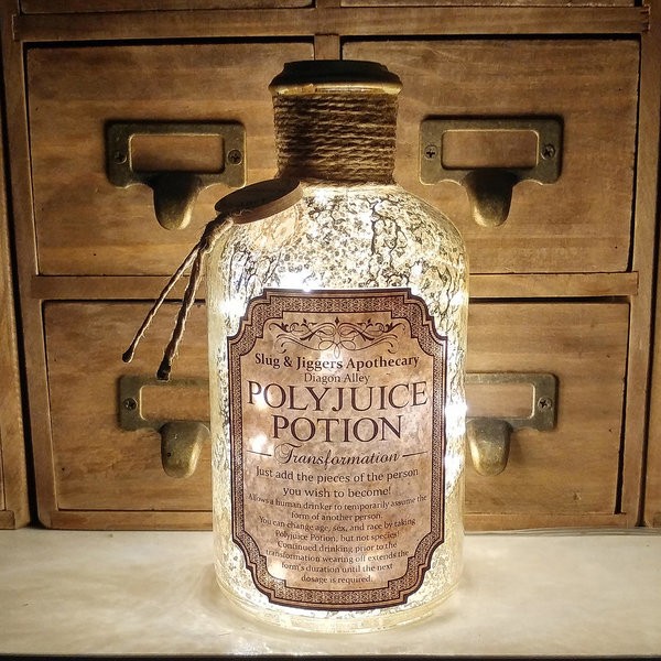 Harry potters polyjuice potion led lamp geek beholder