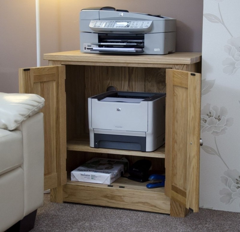 Homestyle gb torino oak printer cabinet cfs furniture uk
