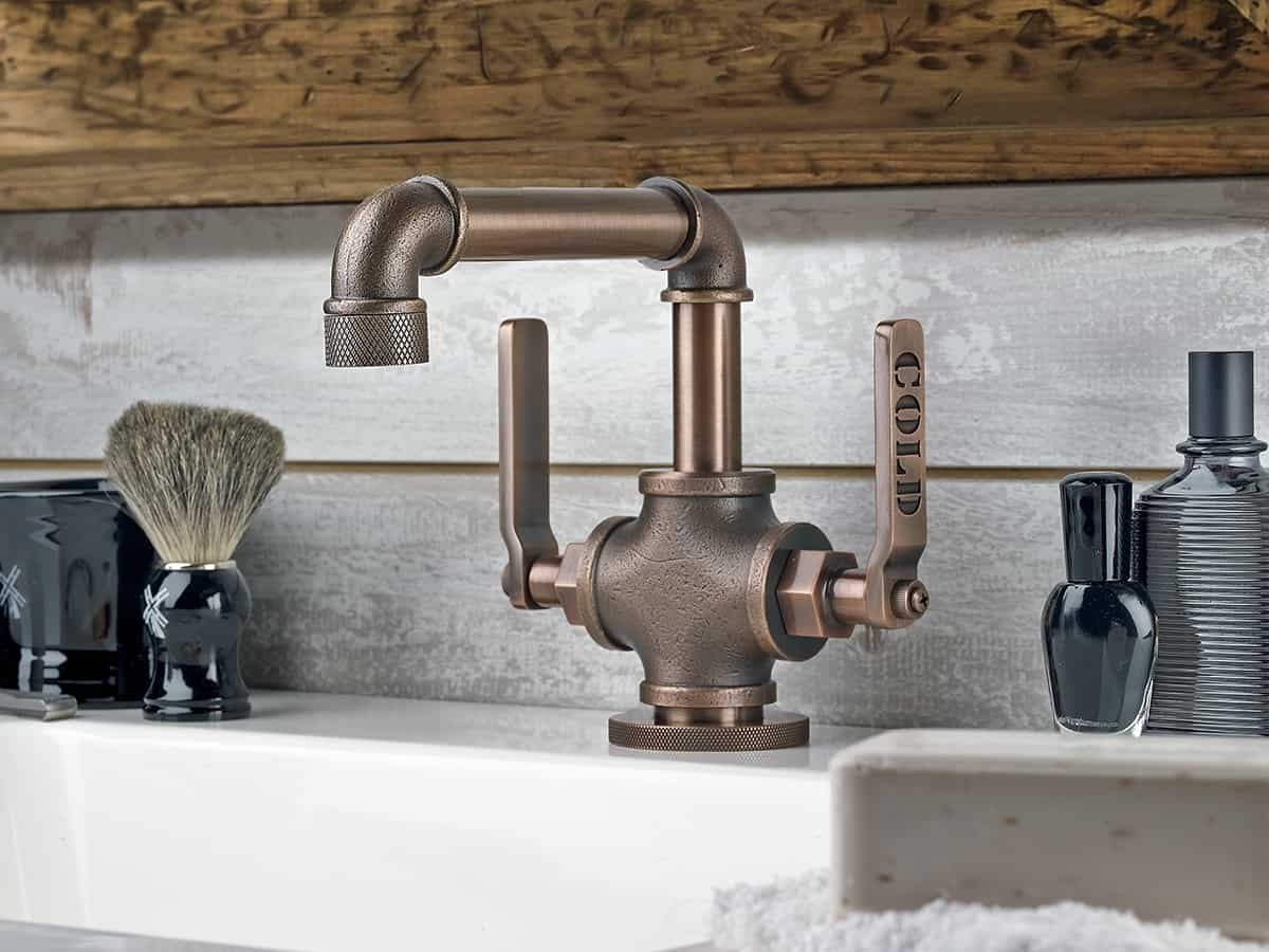 Industrial style faucets by watermark to give your 1