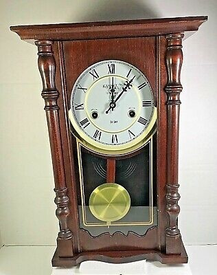 Kassel 31 day wall clock with key works very well