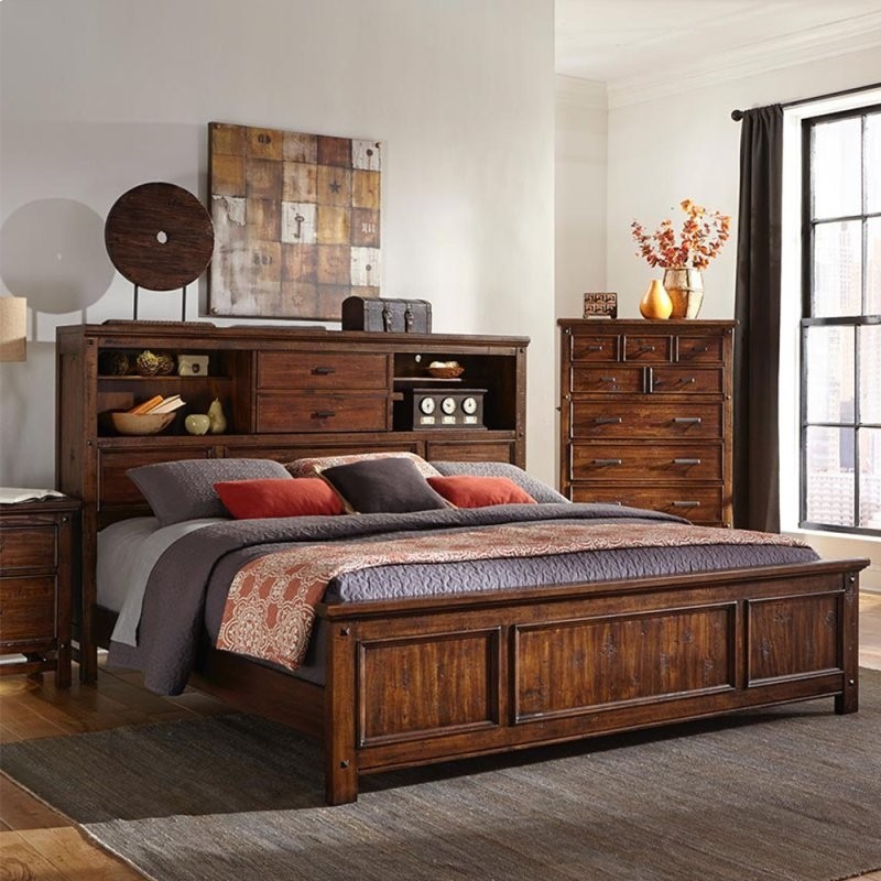 King bookcase bed demeyer furniture