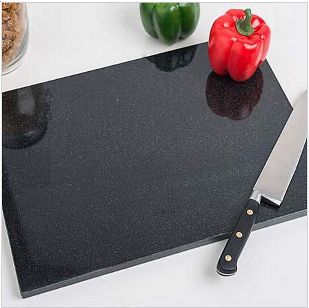 Luxury glimma speckled black granite chopping board