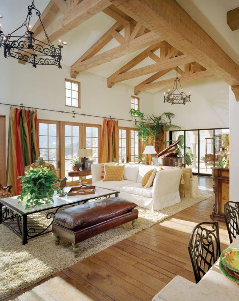 Mediterranean style living room design ideas 4