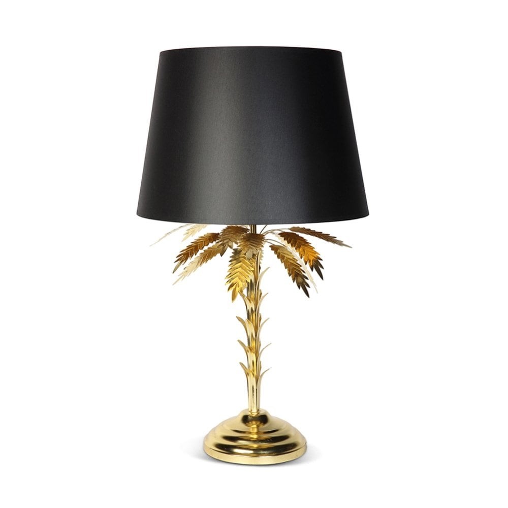 Metal palm tree table lamp contemporary lamps lighting