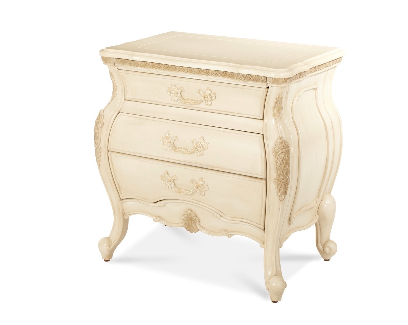 Michael amini lavelle french country blanc finish
