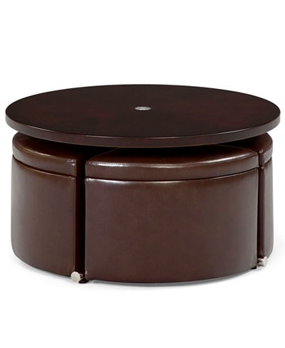 Neptune coffee table with storage ottomans furniture