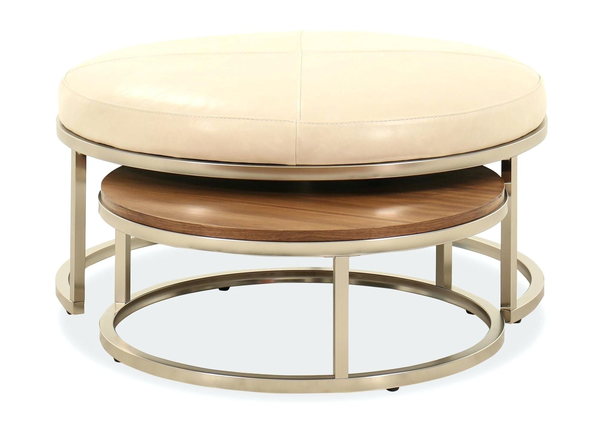 Nesting ottoman coffee table table design ideas coffee