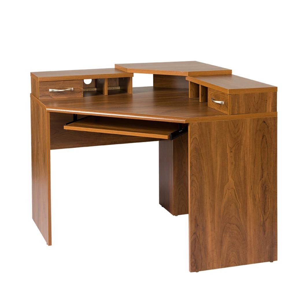 Os home and office furniture corner desk with monitor