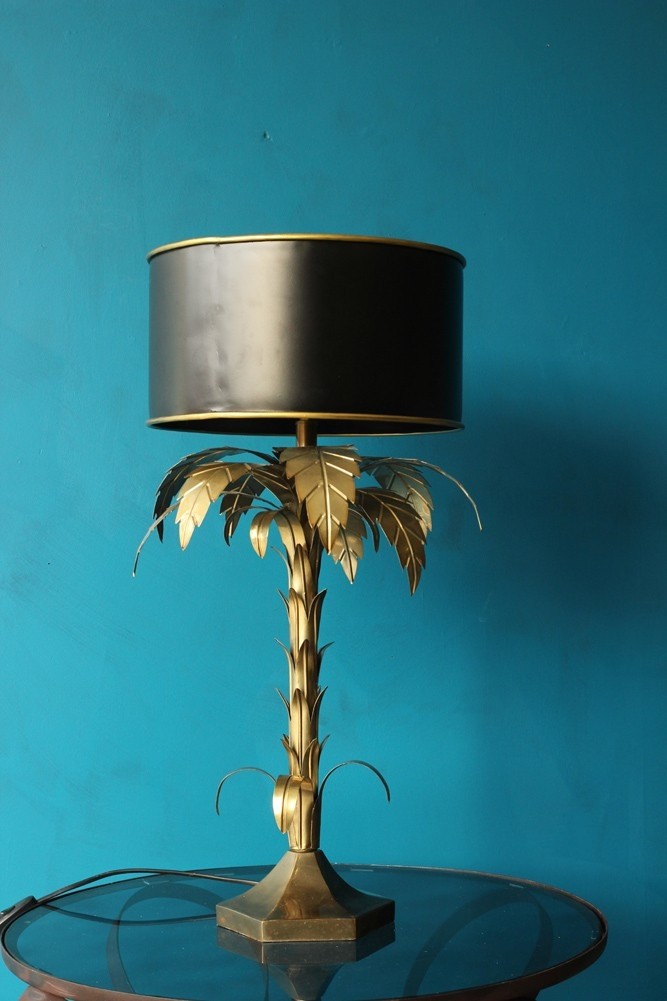 Palm tree table lamp rockett st george