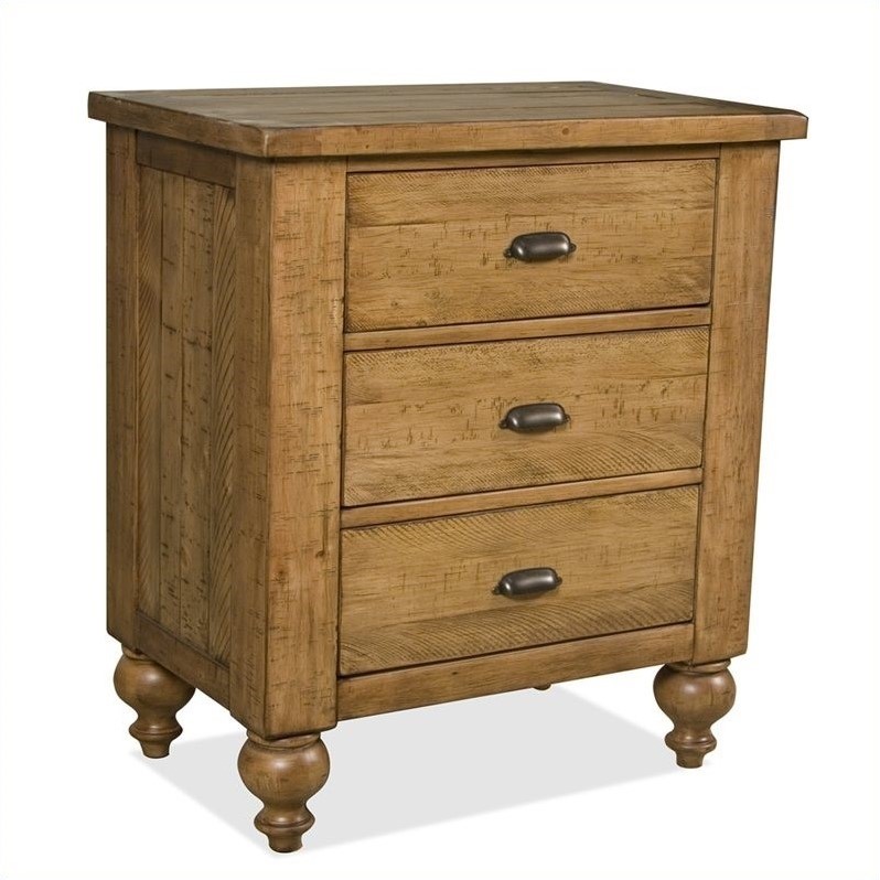 Riverside furniture summerhill 3 drawer nightstand in