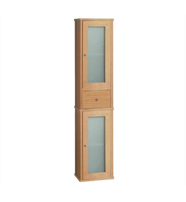 Ronbow 55 3 8 wall mount tall linen cabinet in