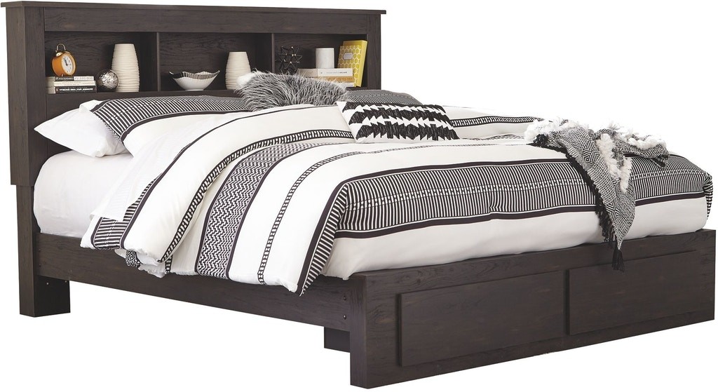 Signature design by ashley youth reylow king bookcase bed
