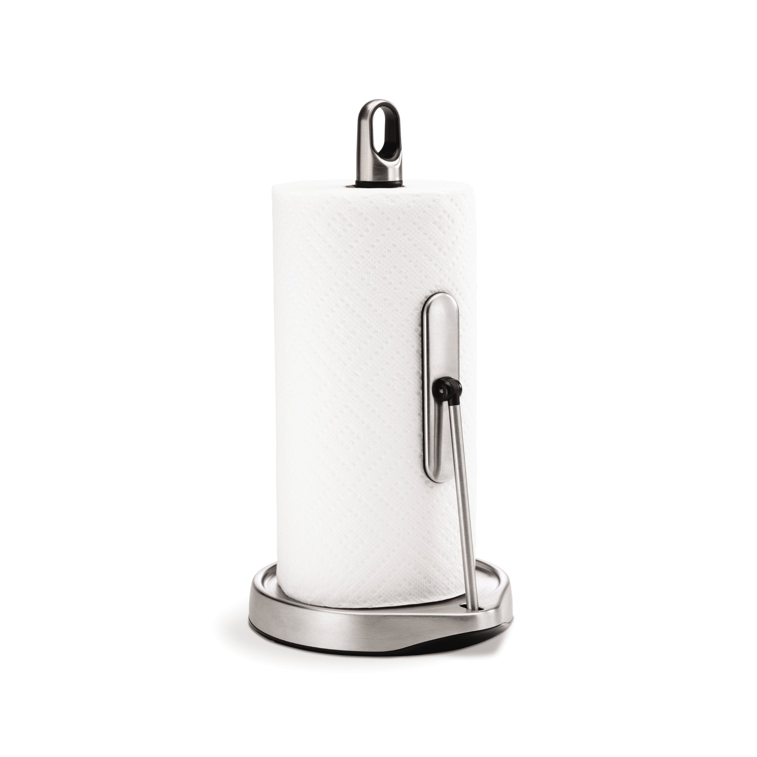 Simplehuman tension arm paper towel holder in stainless